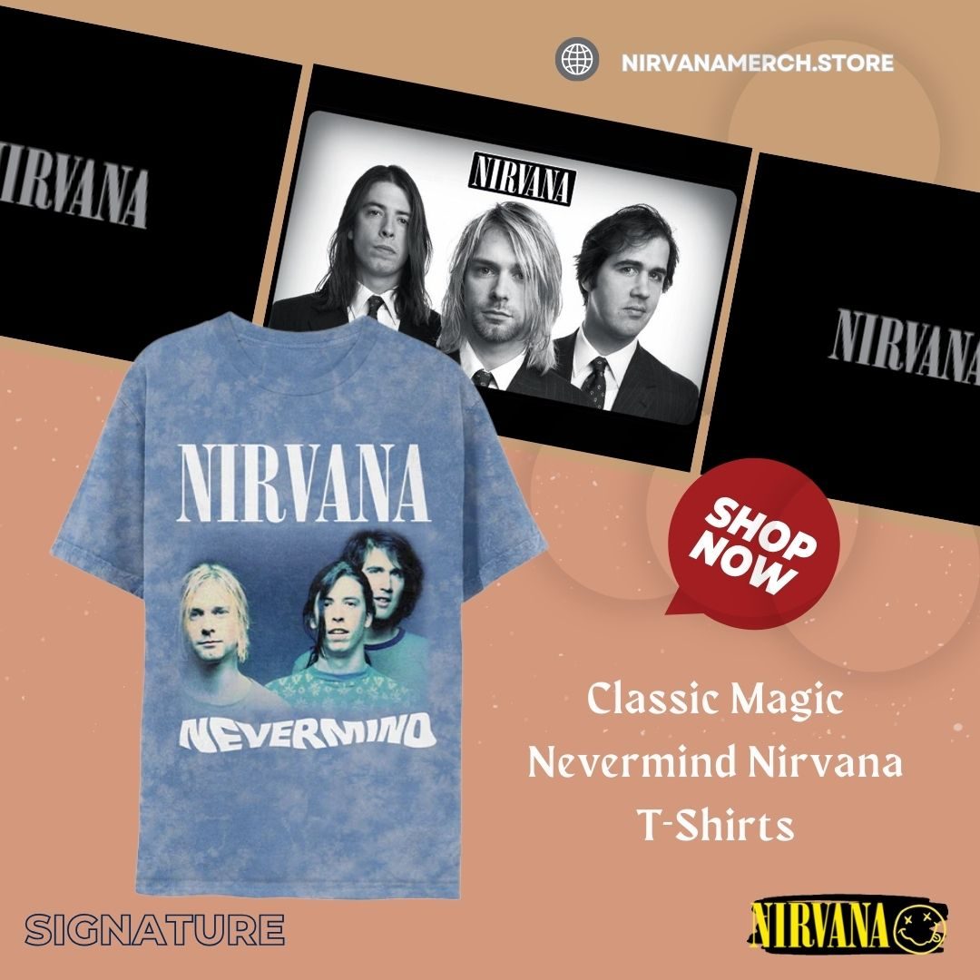 Classic Magic Nevermind TTPM1501 Nirvana T-Shirts
